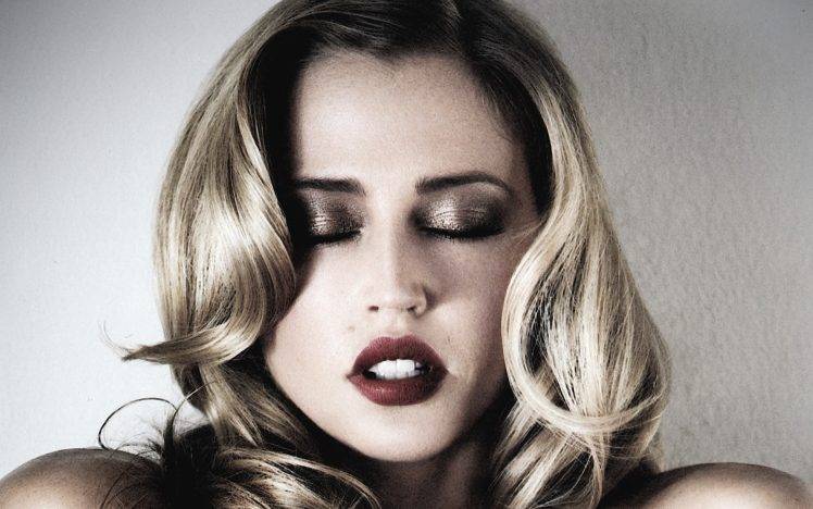 model estella warren face red lipstick blonde HD Wallpaper Desktop Background