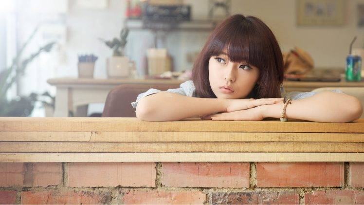 asian model women brunette HD Wallpaper Desktop Background