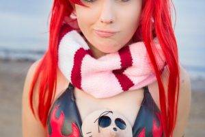 redhead cosplay littner yoko women