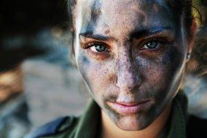 women soldier face asher svidensky