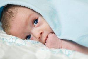 baby blue eyes blankets children