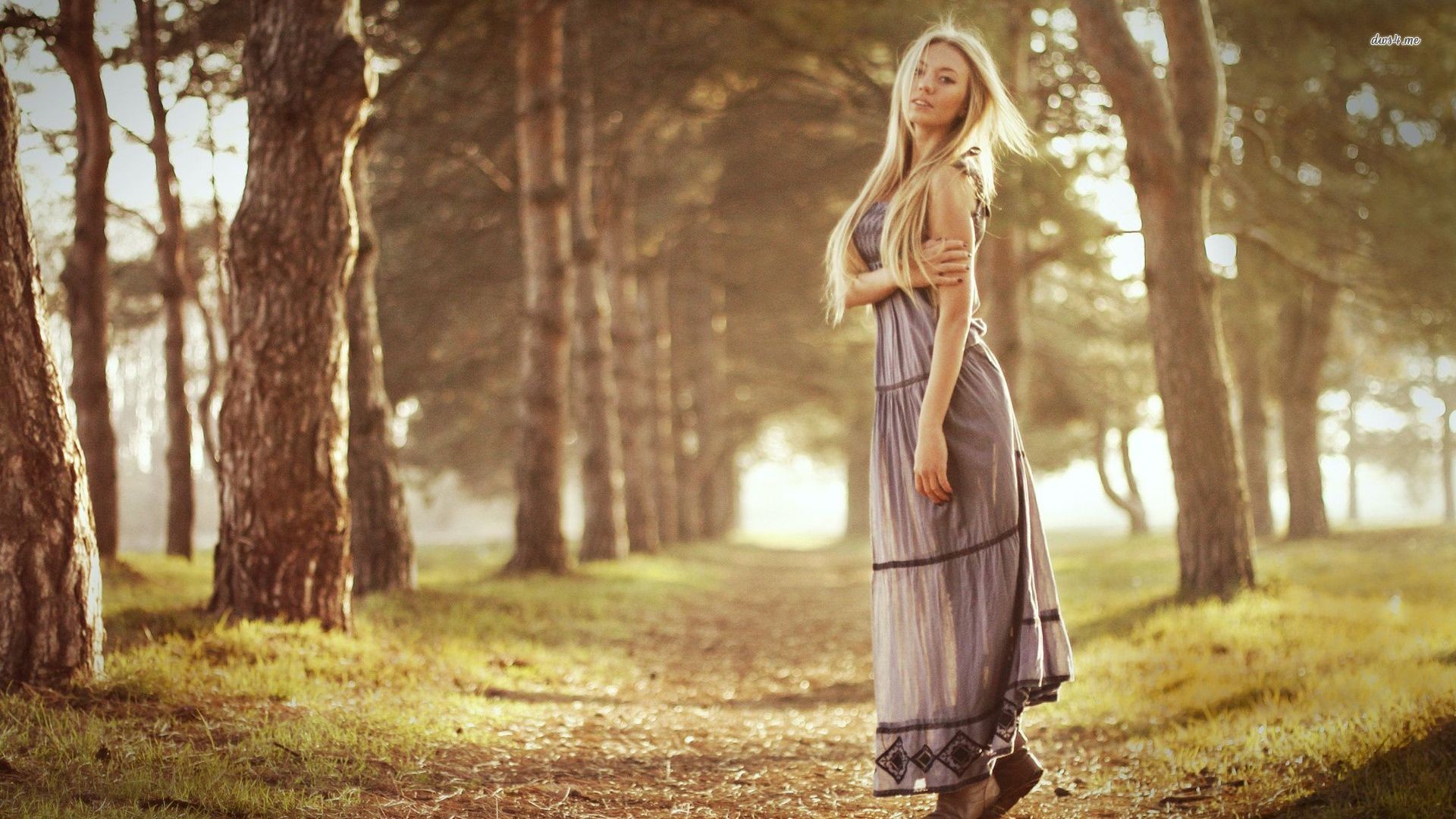 women model blonde Wallpaper