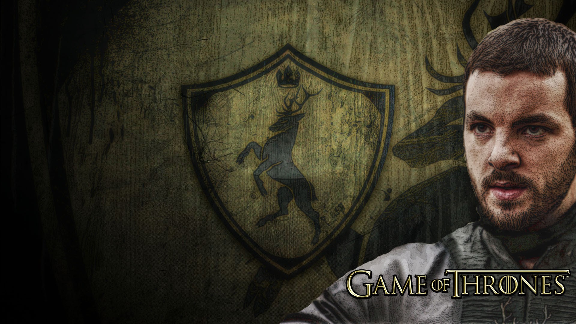 game of thrones renly baratheon gethin anthony man candy Wallpaper