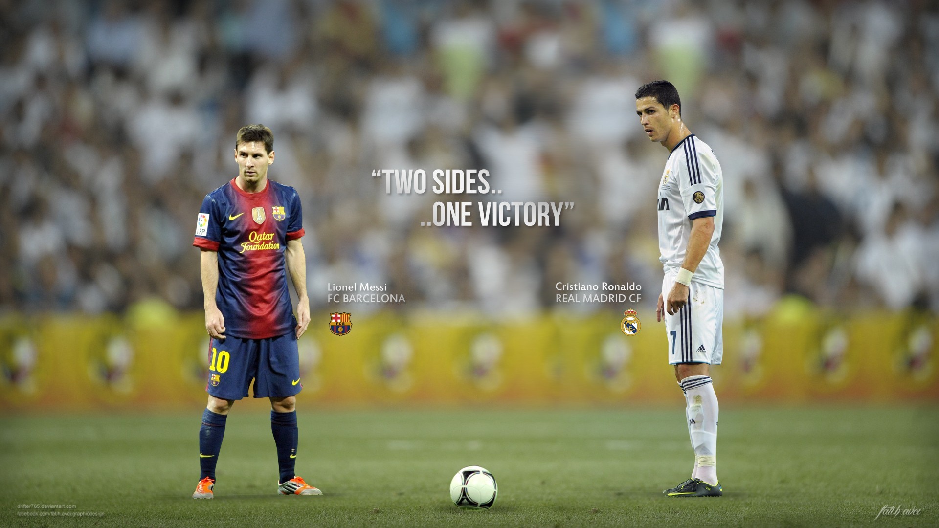 Ronaldo, FC Barcelona, Real Madrid, Lionel Messi: \