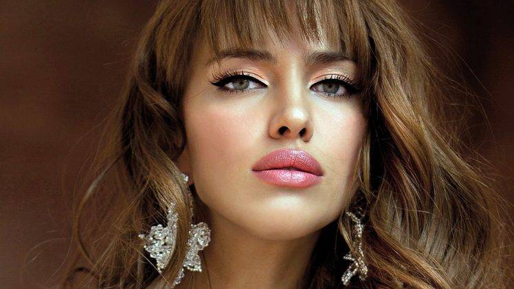 irina shayk women model face HD Wallpaper Desktop Background