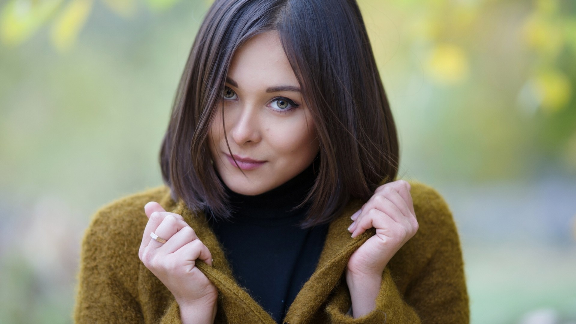 women model long hair Wallpaper