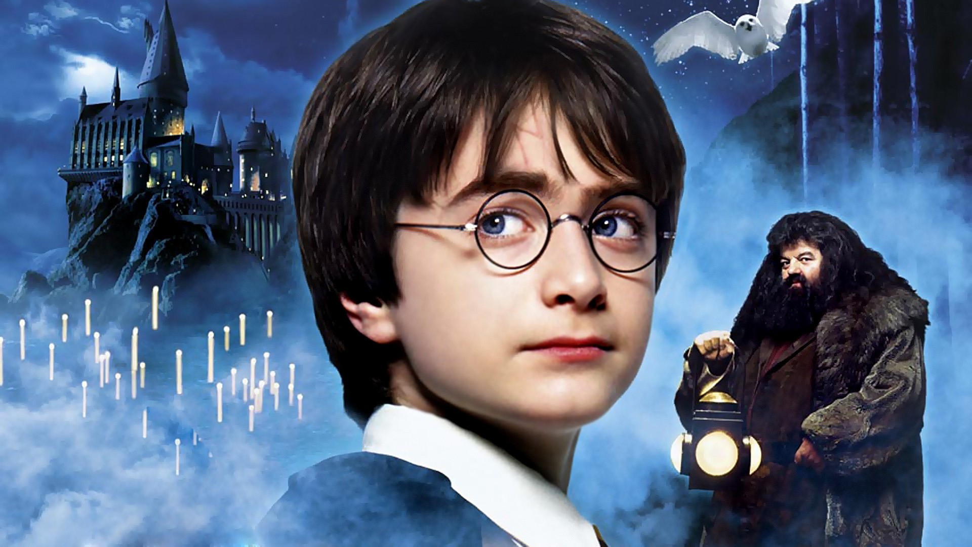 harry potter hogwarts lantern castle candles daniel radcliffe harry potter and the sorcerers stone Wallpaper
