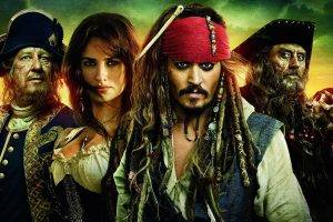 movies pirates of the caribbean jack sparrow johnny depp penelope cruz pirates of the caribbean on stranger tides
