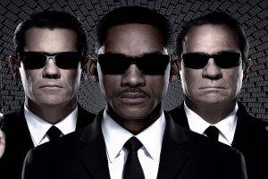 men in black 3 will smith josh brolin suits sunglasses