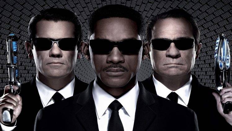 men in black 3 will smith josh brolin suits sunglasses HD Wallpaper Desktop Background