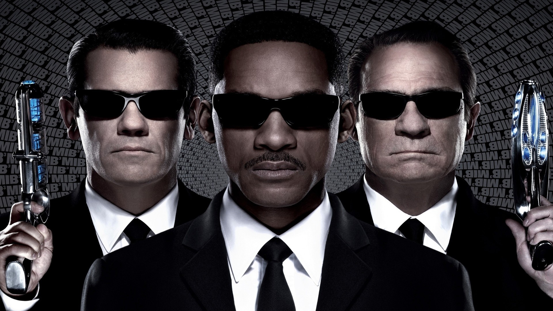 men in black 3 will smith josh brolin suits sunglasses Wallpaper