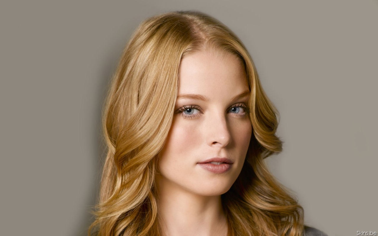 women rachel nichols face blonde Wallpaper