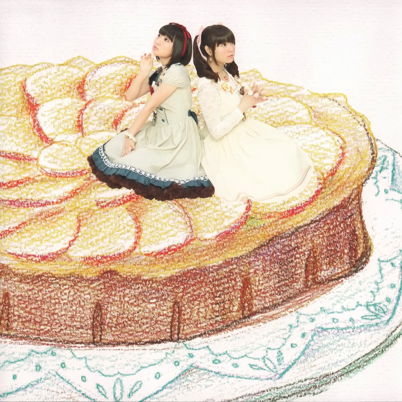asian artwork cakes women dress Wallpaper