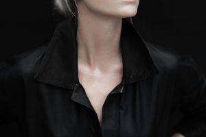 women hannah waites model blonde black tops airbrushed