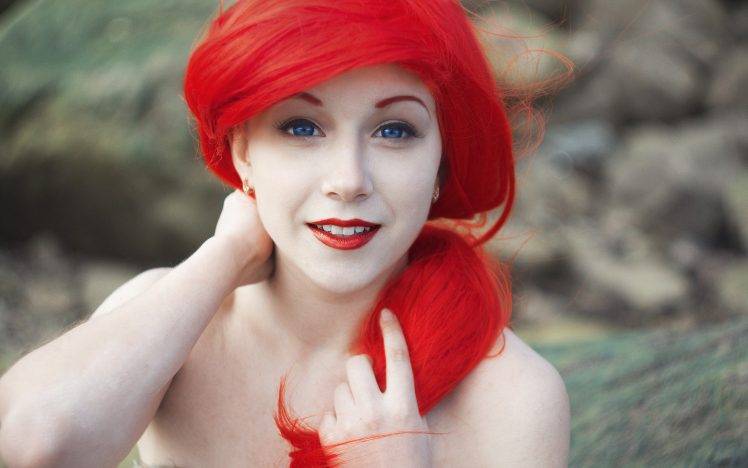 women dyed hair photo manipulation HD Wallpaper Desktop Background