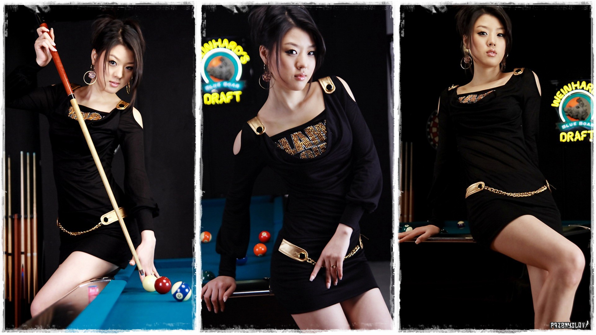 hwang mi hee asian women brunette model Wallpaper