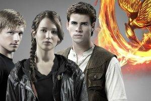 movies the hunger games jennifer lawrence liam hemsworth