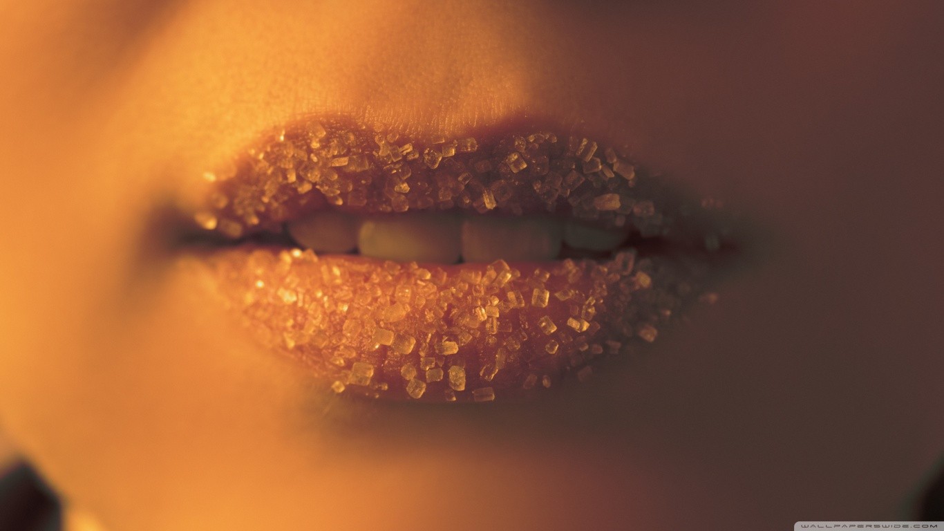 lips closeup Wallpaper