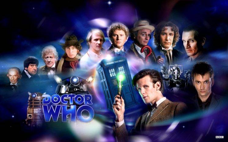 doctor who the doctor tardis tenth doctor eleventh doctor cybermen daleks christopher eccleston HD Wallpaper Desktop Background