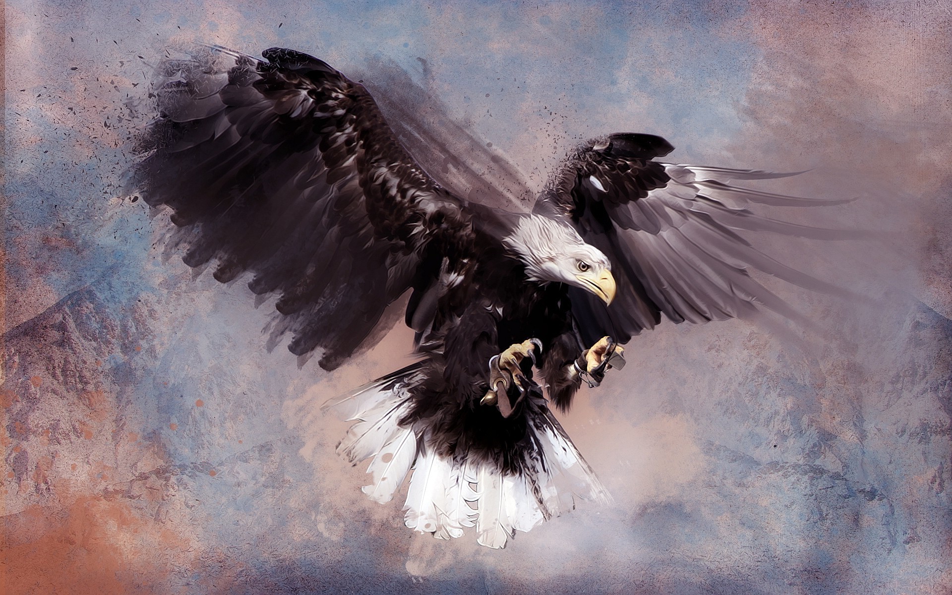 eagle artwork Wallpaper