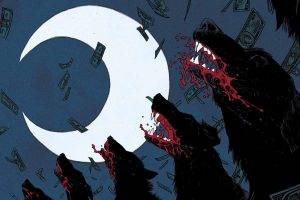 moon knight moon dog wolf comic books cover art