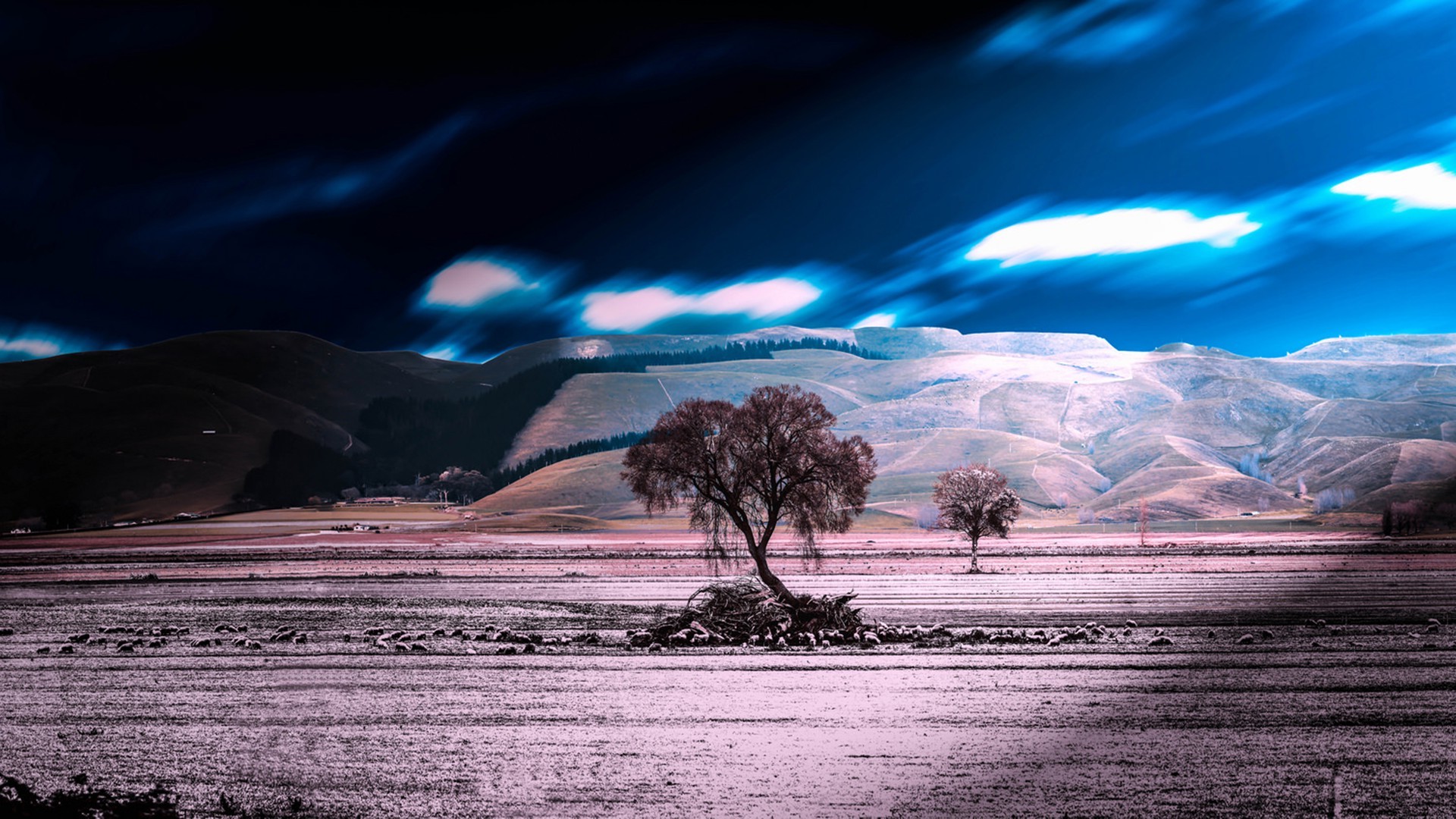 landscape, Sky, Clouds Wallpaper