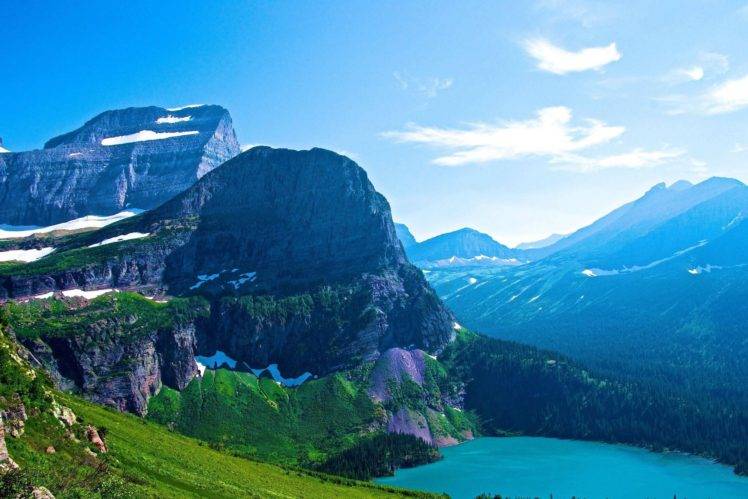 mountains, Nature HD Wallpaper Desktop Background
