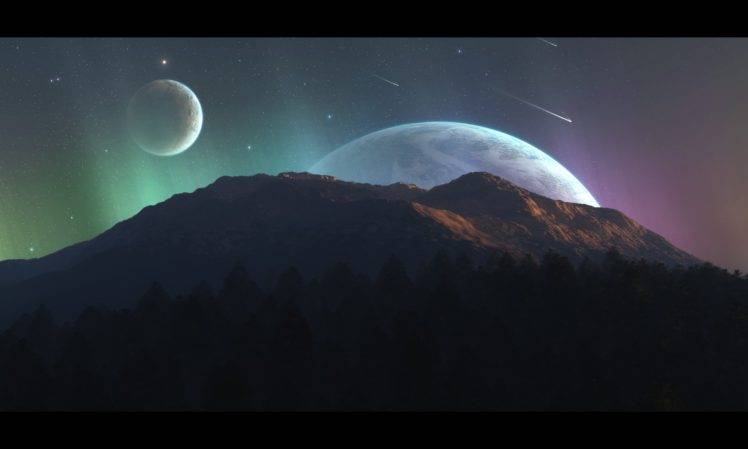 digital art, Space art, Planet, Landscape HD Wallpaper Desktop Background