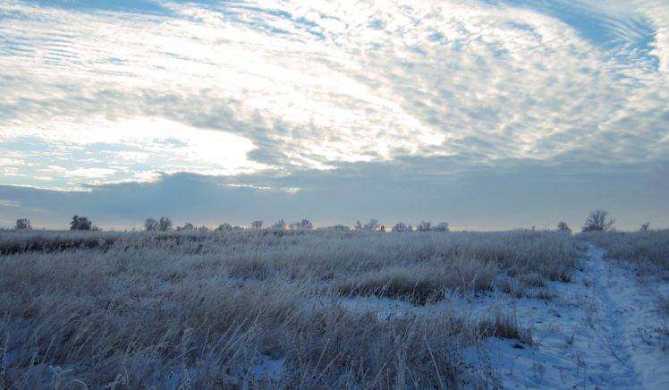 Russia, Winter, Snow, Sky, Clouds HD Wallpaper Desktop Background