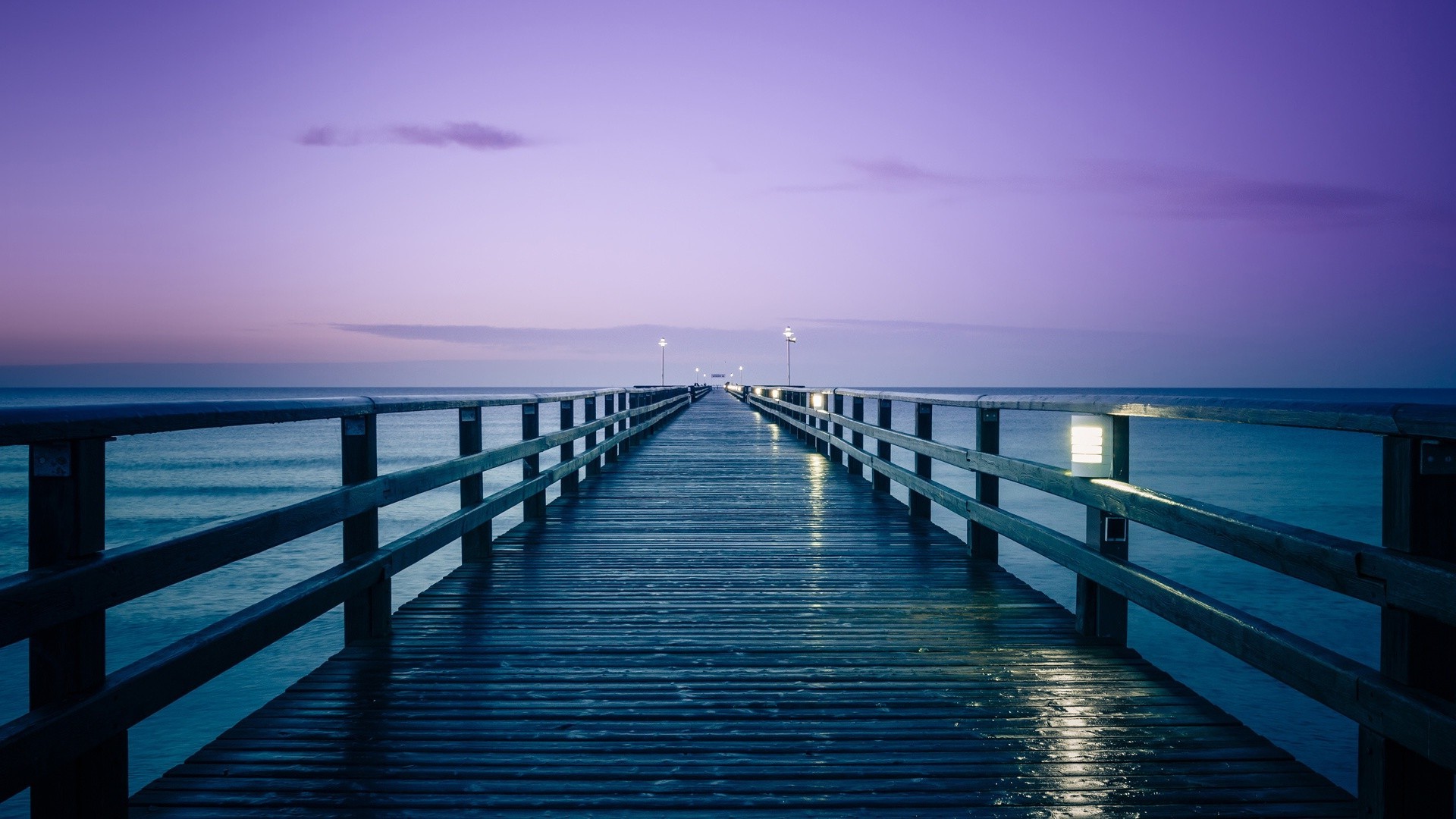 pier, Dock, Sea Wallpaper