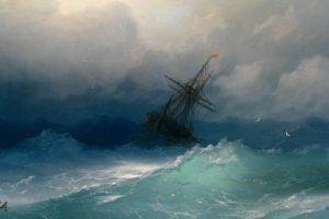 storm, Ivan Konstantinovich Aivazovsky
