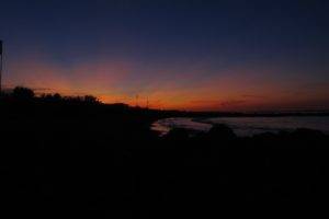 sunset, Vias Plage