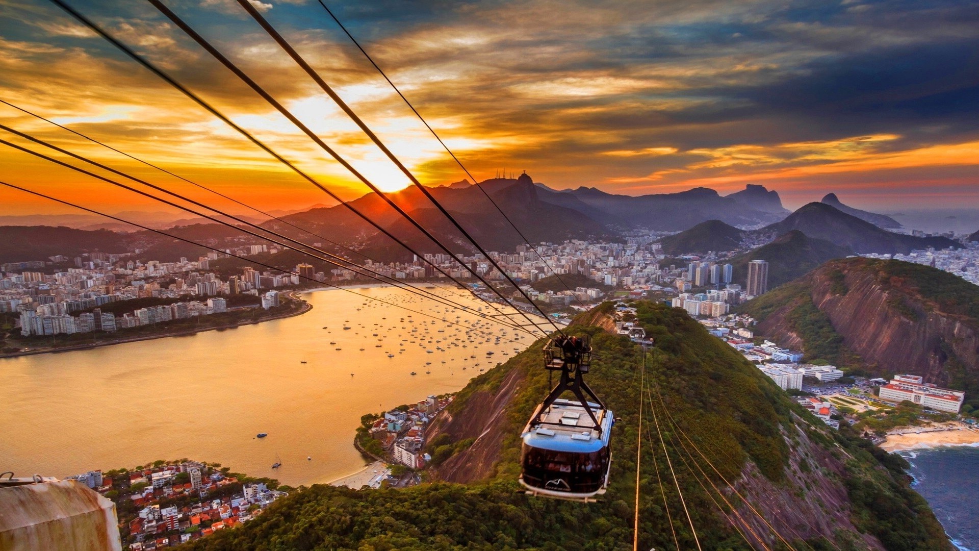 Rio de Janeiro, Cityscape, Sky Wallpaper