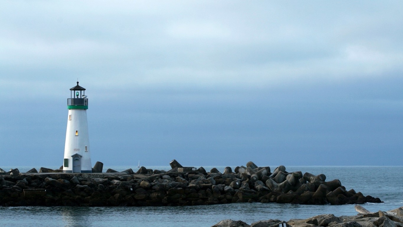 light house, Sea Wallpaper
