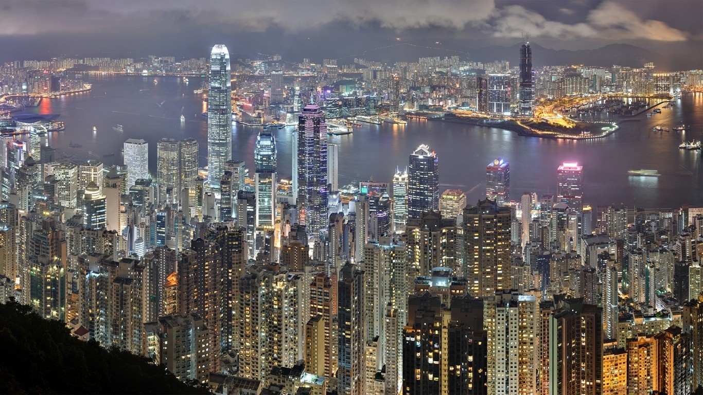 Hong Kong, City, Landscape Wallpaper