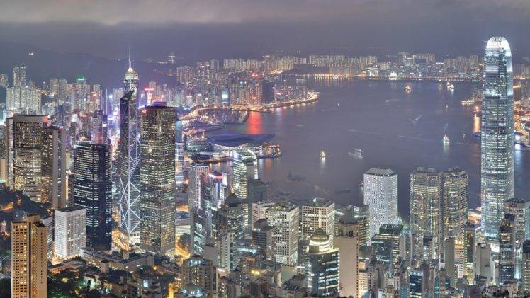 Hong Kong, City, Landscape HD Wallpaper Desktop Background