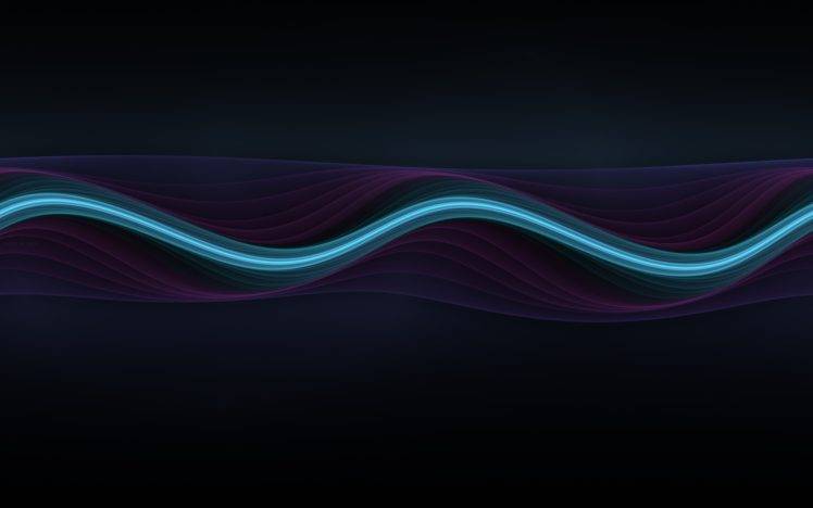 artwork, Waves HD Wallpaper Desktop Background