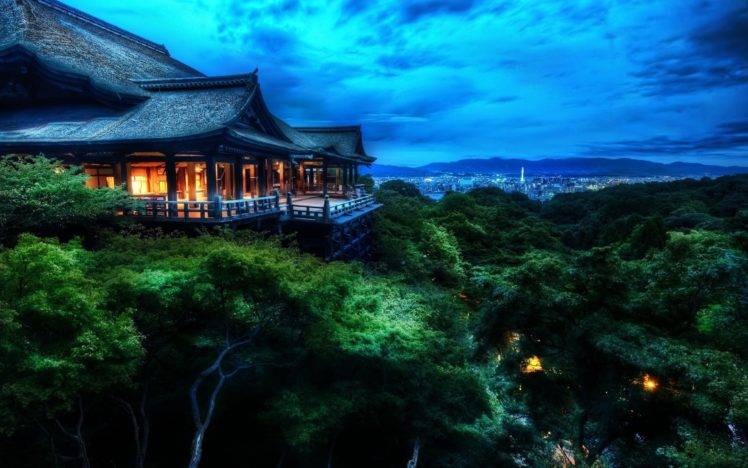 Kyoto, Japan, Sunset HD Wallpaper Desktop Background