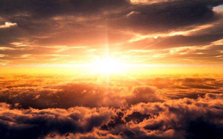 clouds, Sky, Sunrise HD Wallpaper Desktop Background