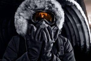 Vitaly S Alexius, Winter, Romantically Apocalyptic, Gas masks
