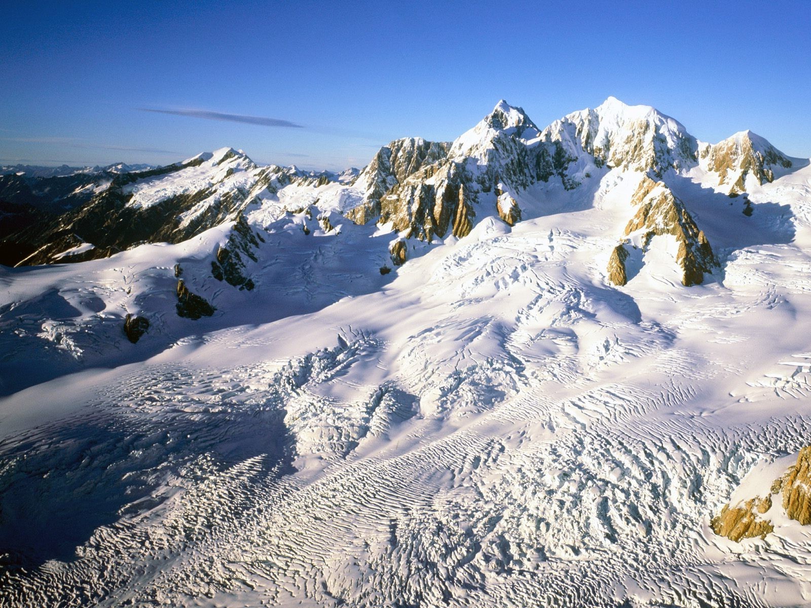 mountain, Winter, Snow Wallpaper