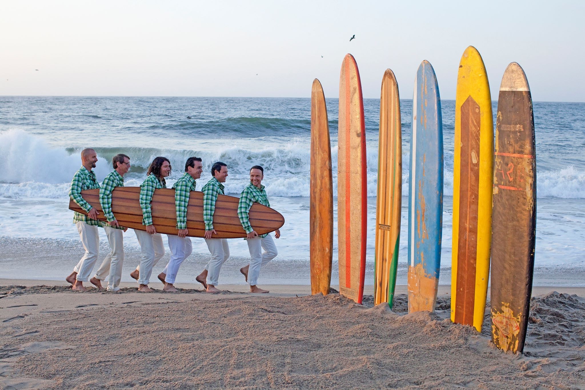 Rammstein, R+, Mein Herz Brent, Surfboards, Beach, People Wallpaper