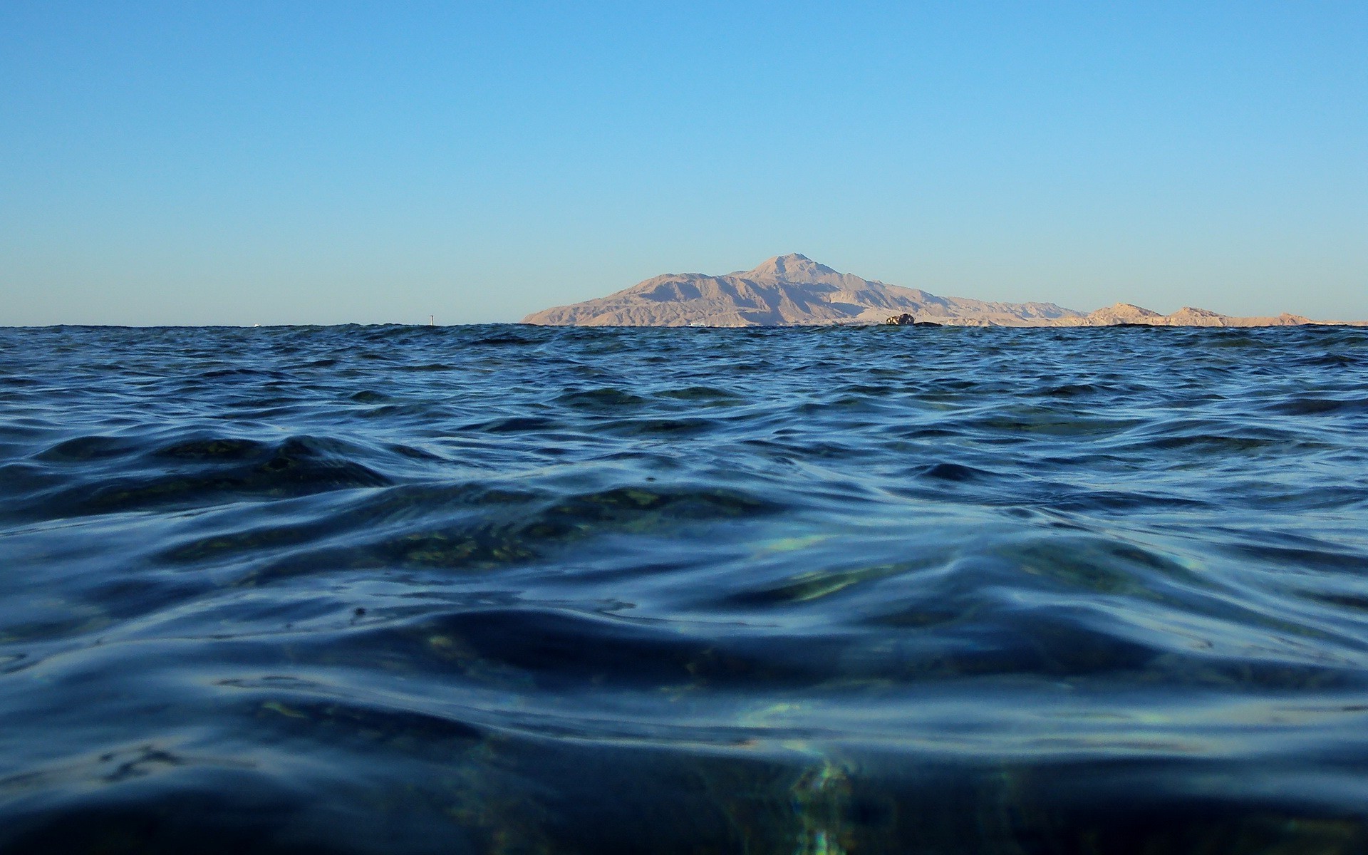 sea, Mountains, Landscape, Water, Island, Canary Islands Wallpaper