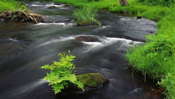 nature, Water, Landscape, River HD Wallpaper Desktop Background