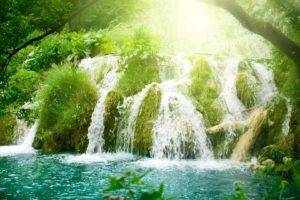 waterfall, Water, Nature