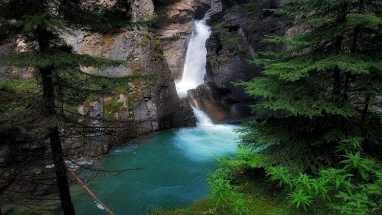 nature, Waterfall, Water HD Wallpaper Desktop Background