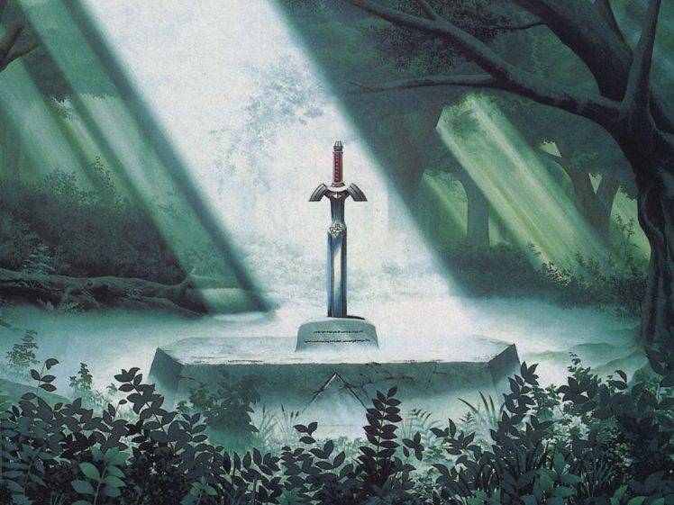 The Legend of Zelda, Sword, Sunlight, Forest HD Wallpaper Desktop Background