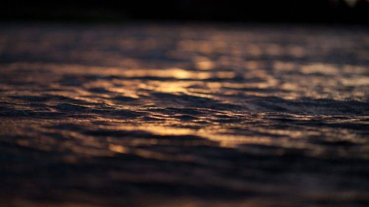 sea, Water, Depth of field, Sunlight HD Wallpaper Desktop Background