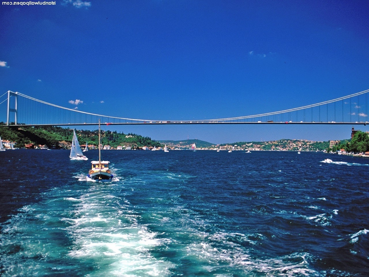 bridge, Sky Wallpaper