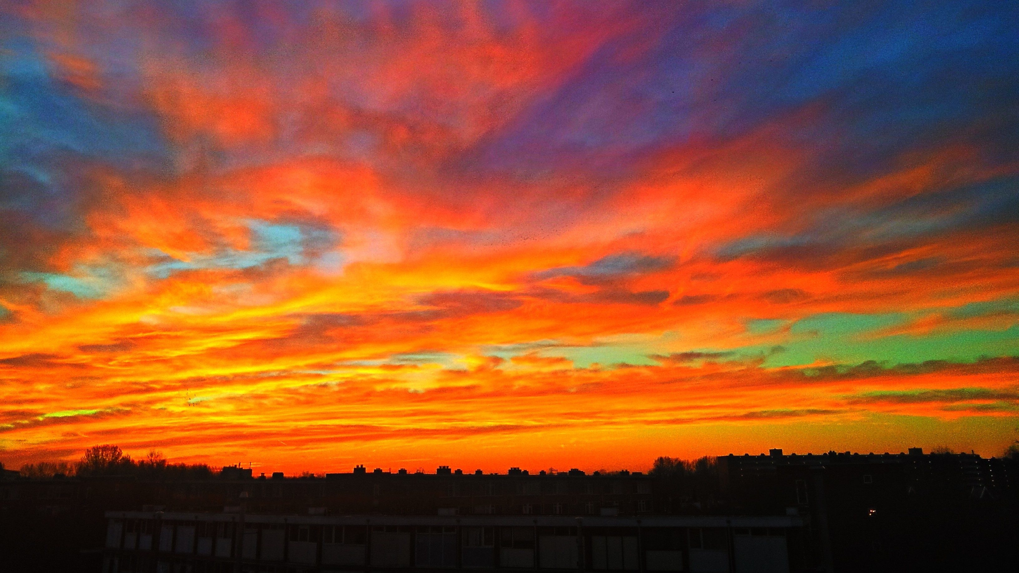 sunset, Sky Wallpaper